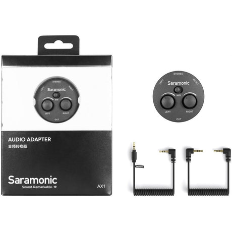 Saramonic AX1 - 2 Channel Passive Audio Adapter - image 4 of 5