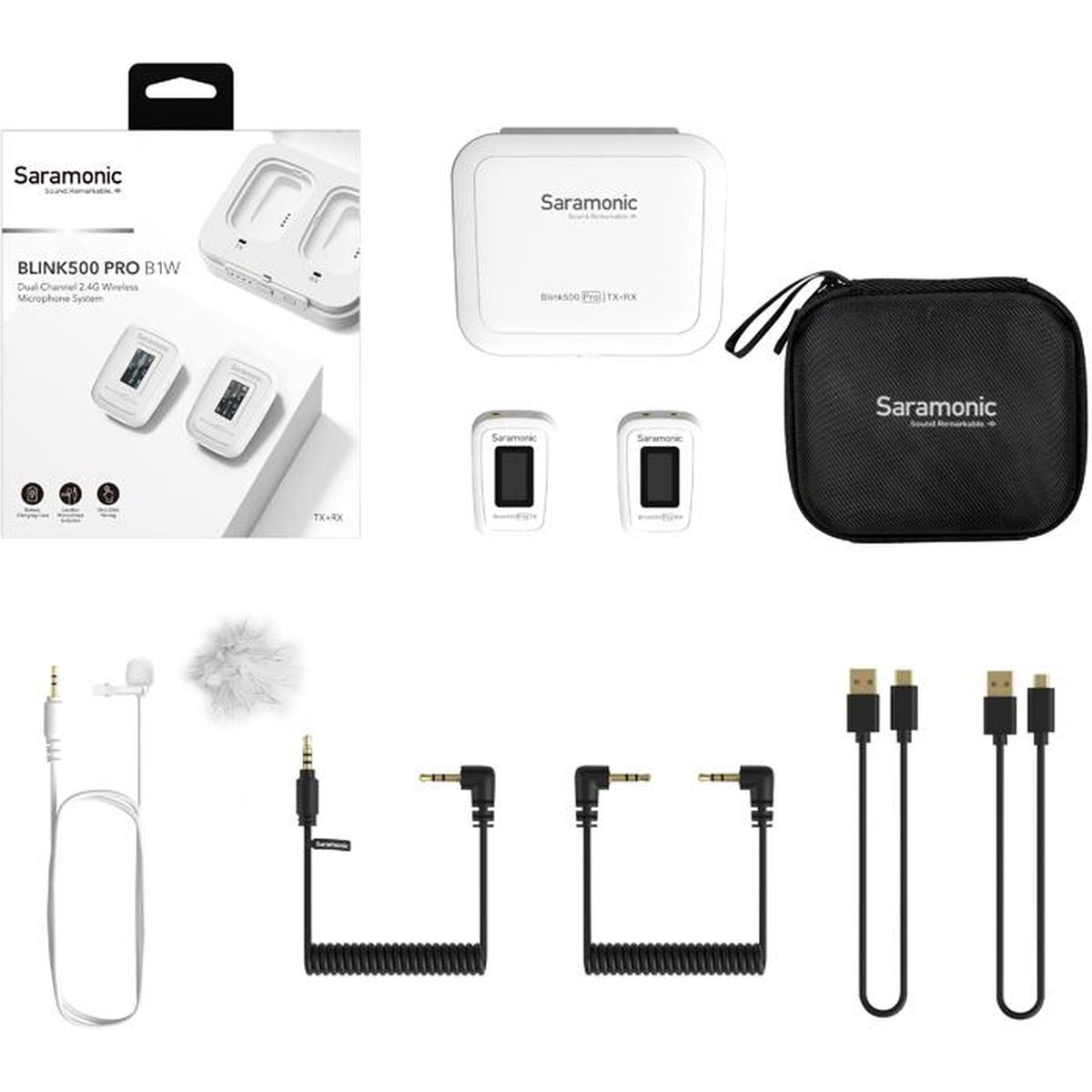 Saramonic Blink 500 Pro B1 Snow White B1W (RX + TX) - image 5 of 5
