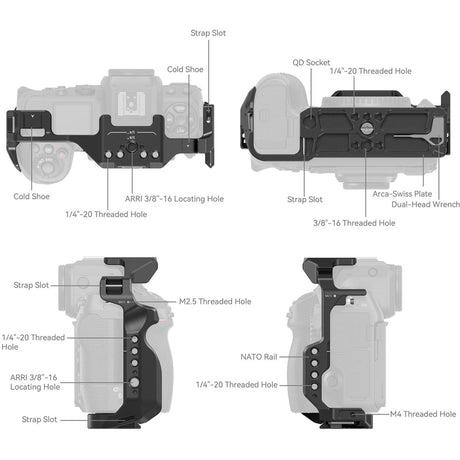 SmallRig SR3940 Cage For Nikon Z 8 3940 - image 3 of 5