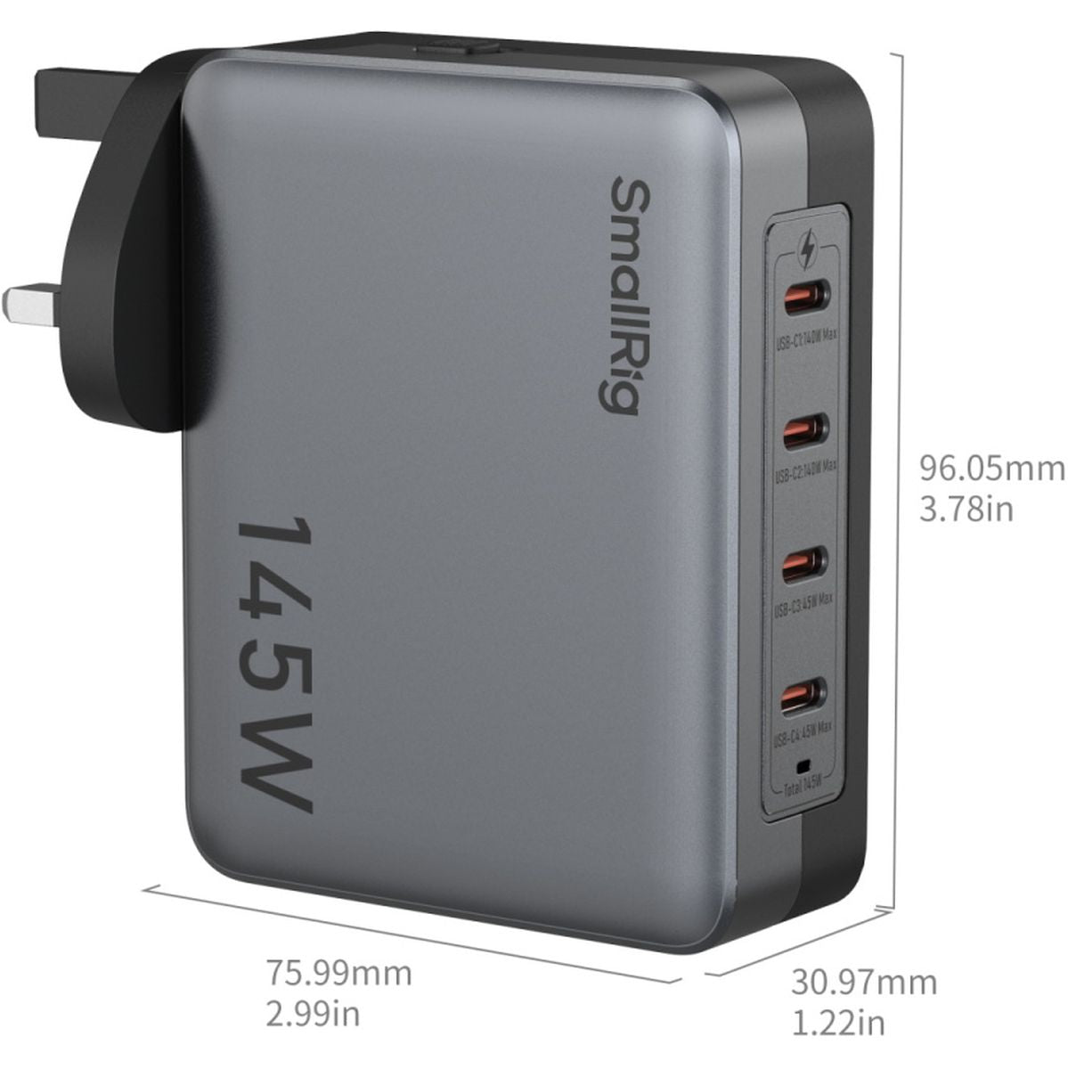 SmallRig SR4749 145W 4-Port PD Power Adapter UK Standard 4749 - image 4 of 5