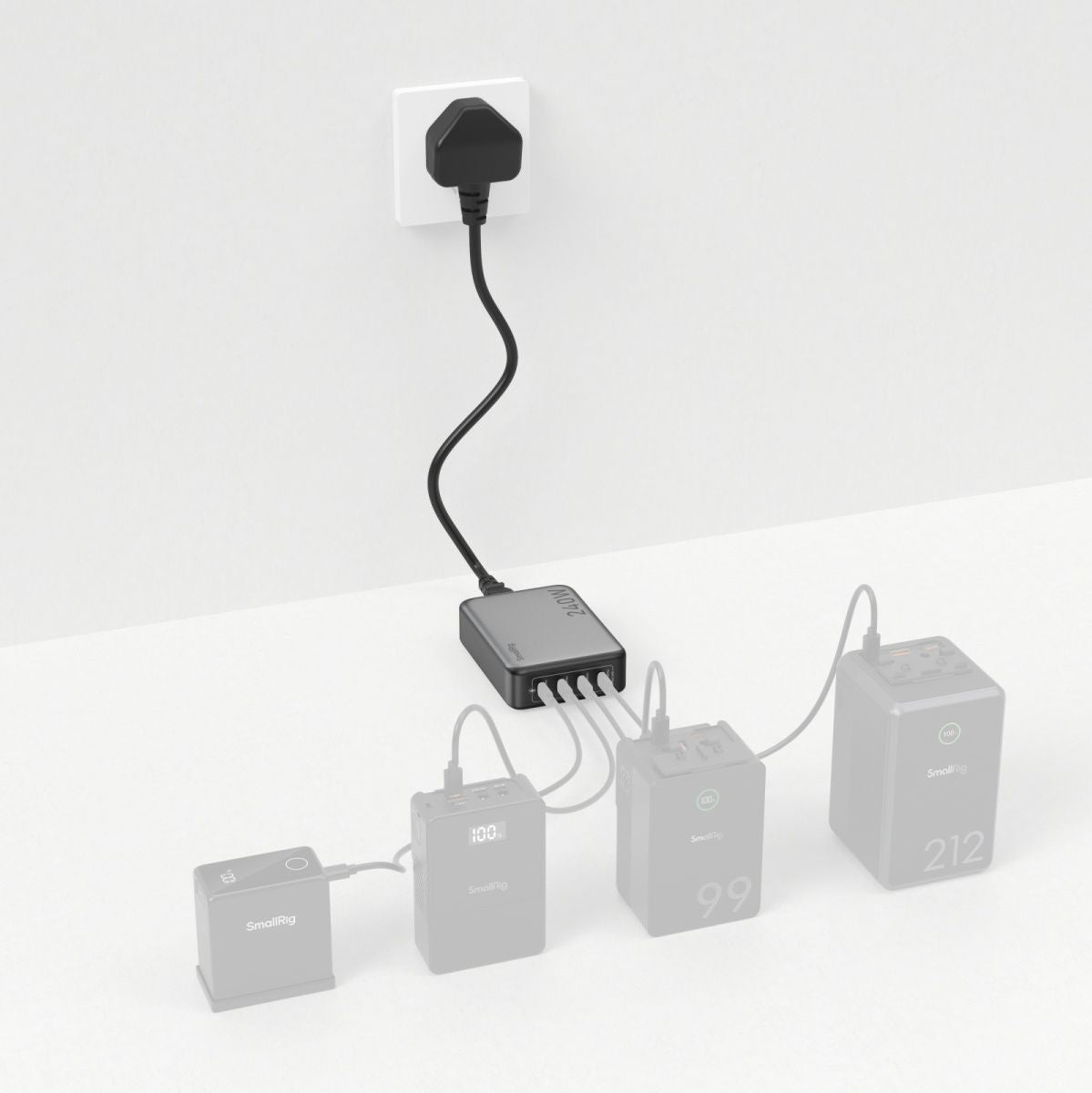 SmallRig SR4753 240W 4-Port PD Power Adapter UK Standard 4753 - image 3 of 5