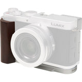 SmallRig SR5943 L-Shaped Mount Plate Wooden Handle Panasonic LUMIX L10 Silver