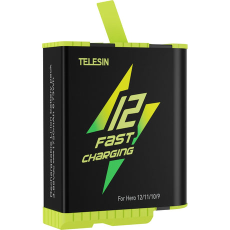 Telesin Fast Charging Kit Charging Box+2x Battery GoPro 9/10/11/12 - image 2 of 2