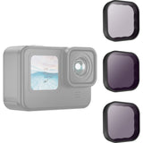 Telesin ND8/16/32 Lens Filter Kit GoPro 12/11/11 Mini/10/9