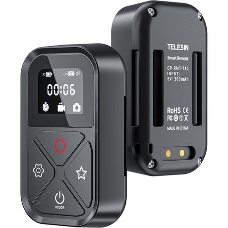 Telesin Bluetooth Remote GoPro 13/12/11/10/9/8 w/ Wrist Strap - image 2 of 3