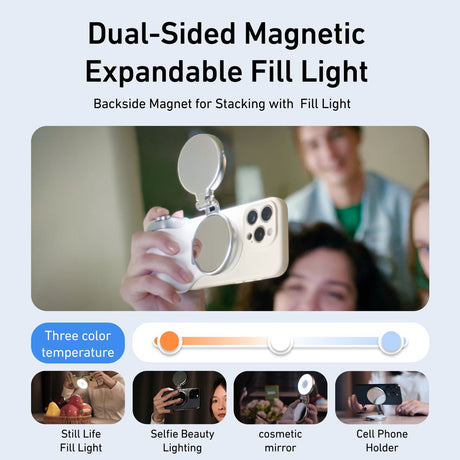 Telesin Fun Shot MagGrip For Smartphone + Selfie Light - image 2 of 5