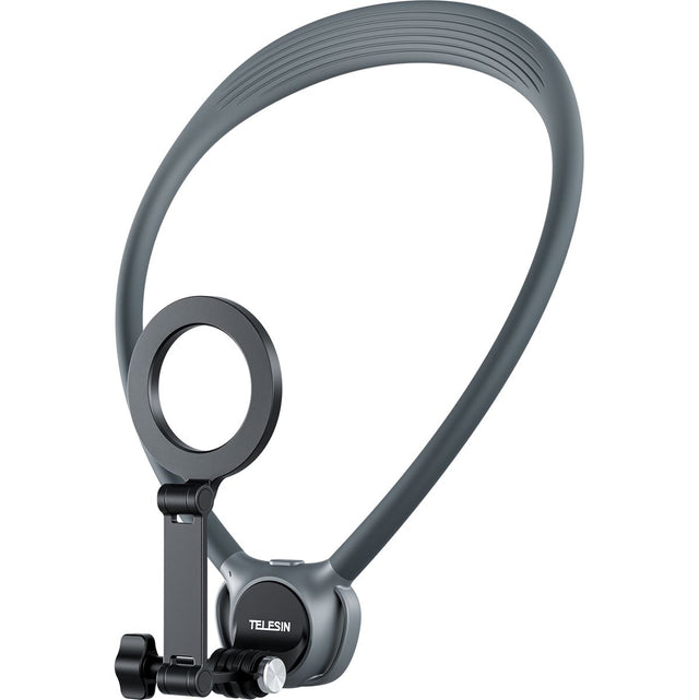 Telesin Neck Mount 360º Combo GoPro / Smartphone Gray