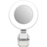 Telesin Mini Selfie Ringlamp w/ Clamp For Smartphone - White - image 2 of 5