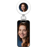 Telesin Mini Selfie Ringlamp w/ Clamp For Smartphone - White - image 5 of 5