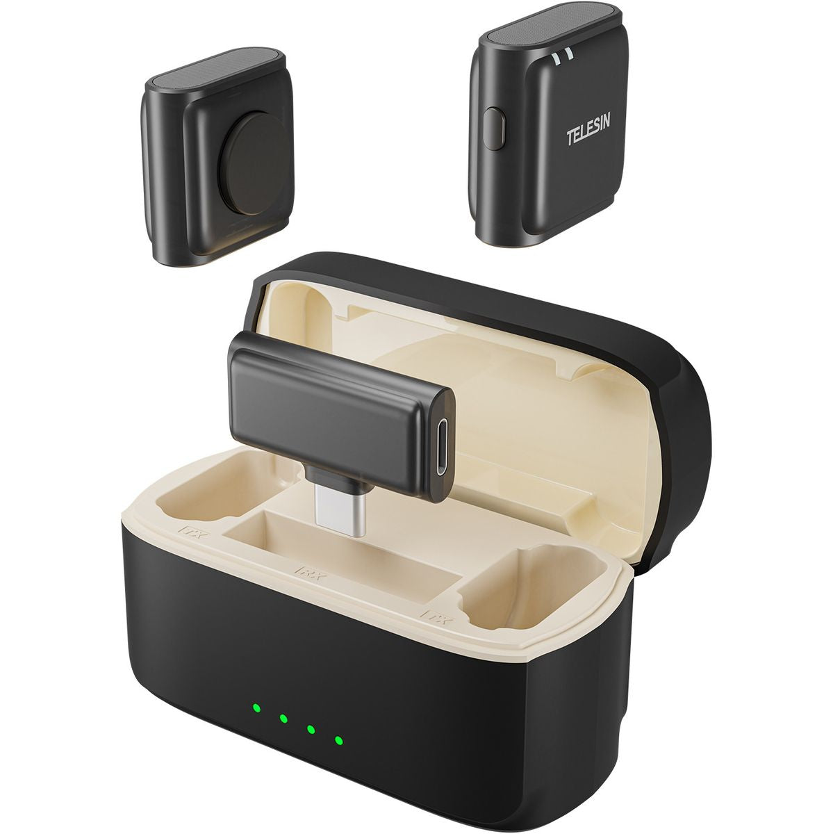 Telesin Wireless Lavalier Microphone Set (USB-C)