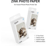 Telesin 50x Paper For Portable Photo Printer - image 2 of 2