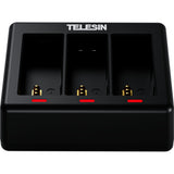 Telesin Charger For 3 Batteries + 2x Battery For GoPro 13 - image 2 of 5