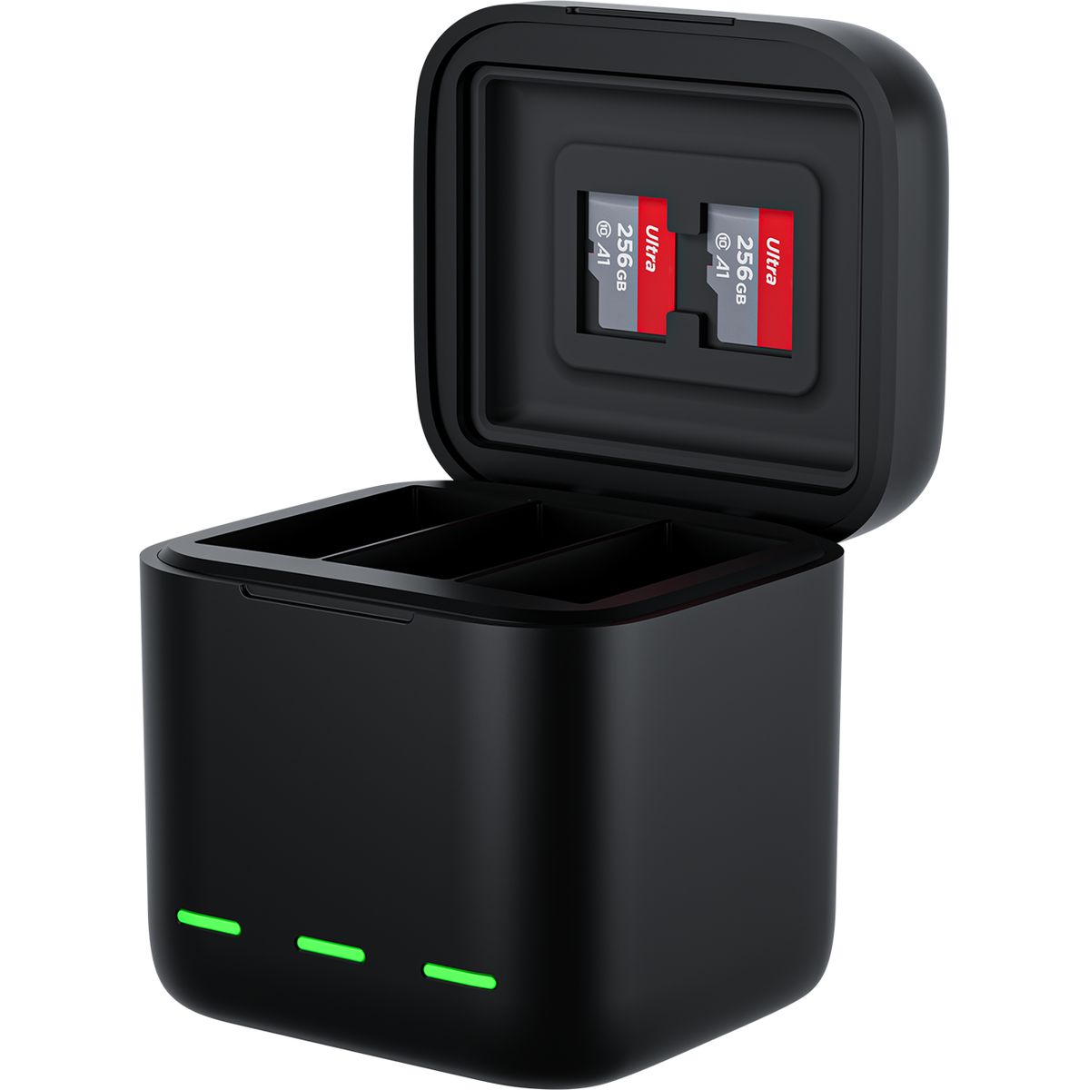 Telesin Battery Charger Box + 2x Battery For GoPro Hero 13 - image 2 of 5