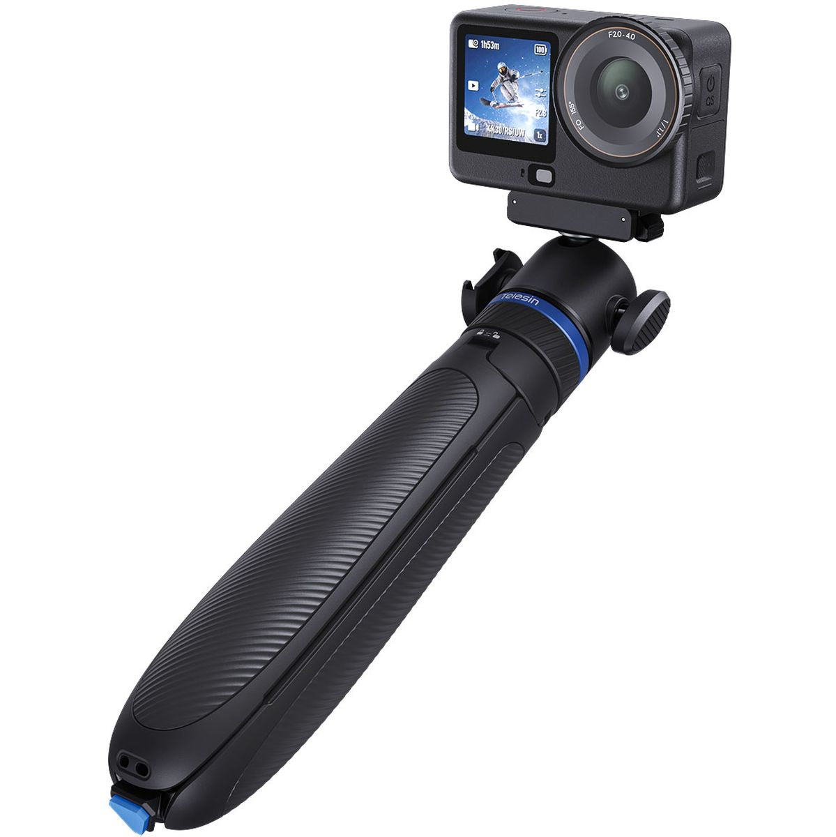 Telesin Quick-Open Tripod 65cm DJI Osmo Action 6/Nano/360 - image 5 of 5