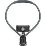 Telesin Smartphone Neck Mount w/ Metal Clamp - Grey