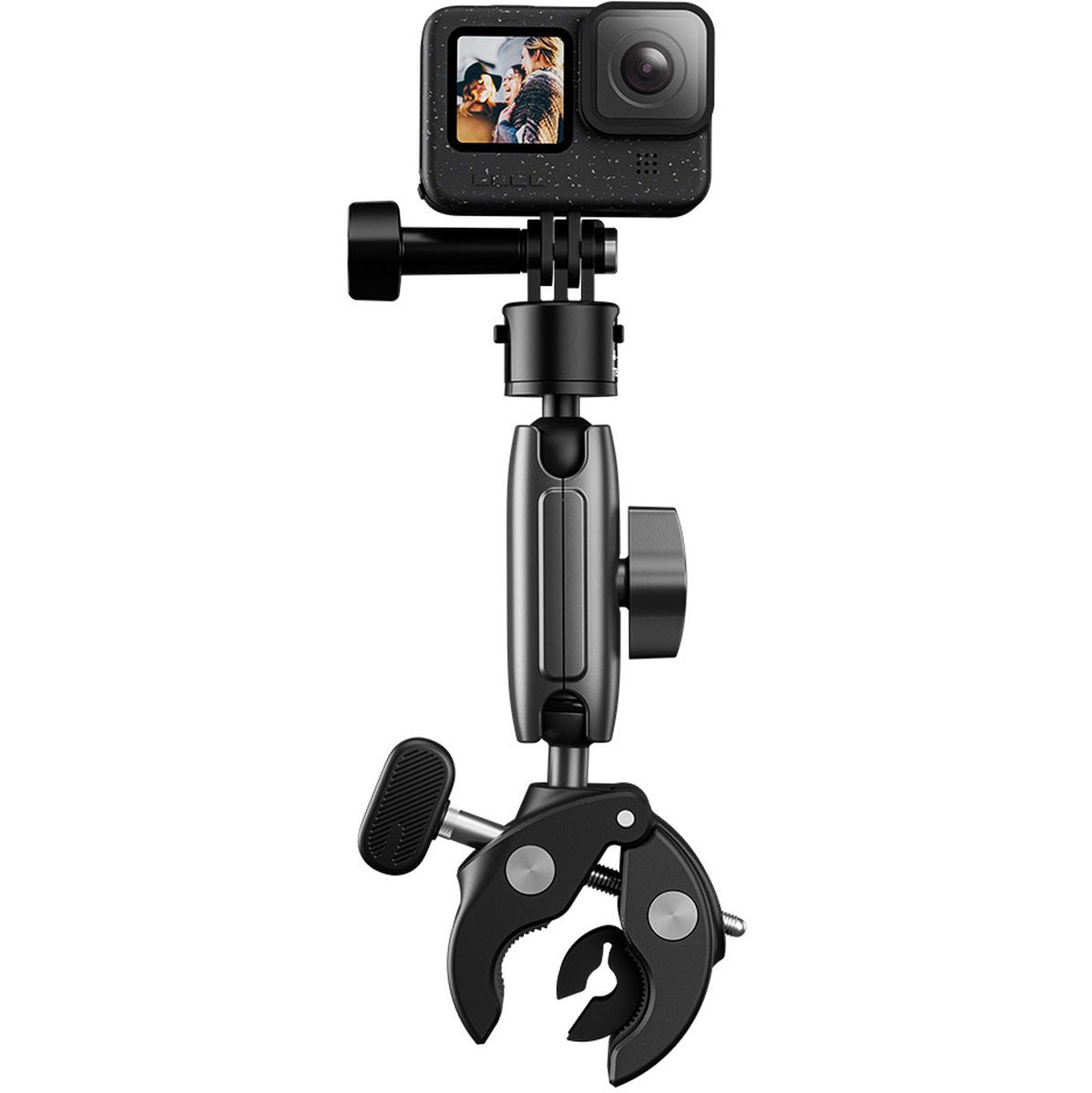 Telesin Quick-Release Crab Claw Clamp Handlebar Mount