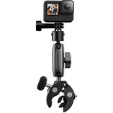 Telesin Quick-Release Crab Claw Clamp Handlebar Mount