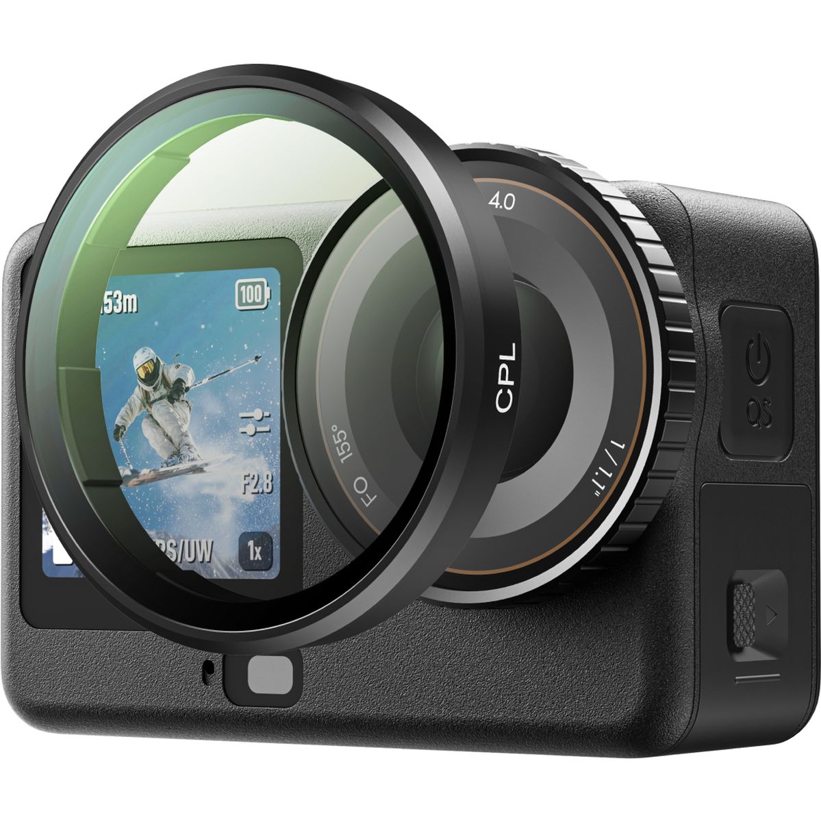 Telesin CPL-Filter For DJI Osmo Action 6 - Clip-On Filter