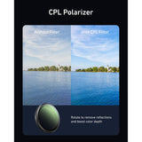 Telesin CPL-Filter For DJI Osmo Action 6 - Clip-On Filter - image 4 of 4