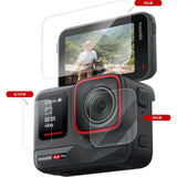 Telesin Screen Protector-Set Tempered Glas For Insta360 Ace