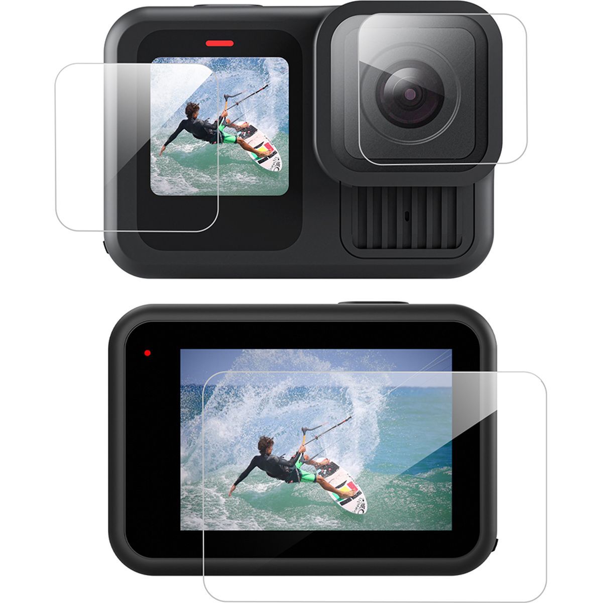 Telesin Screenprotector Set Tempered Glass For GoPro 13