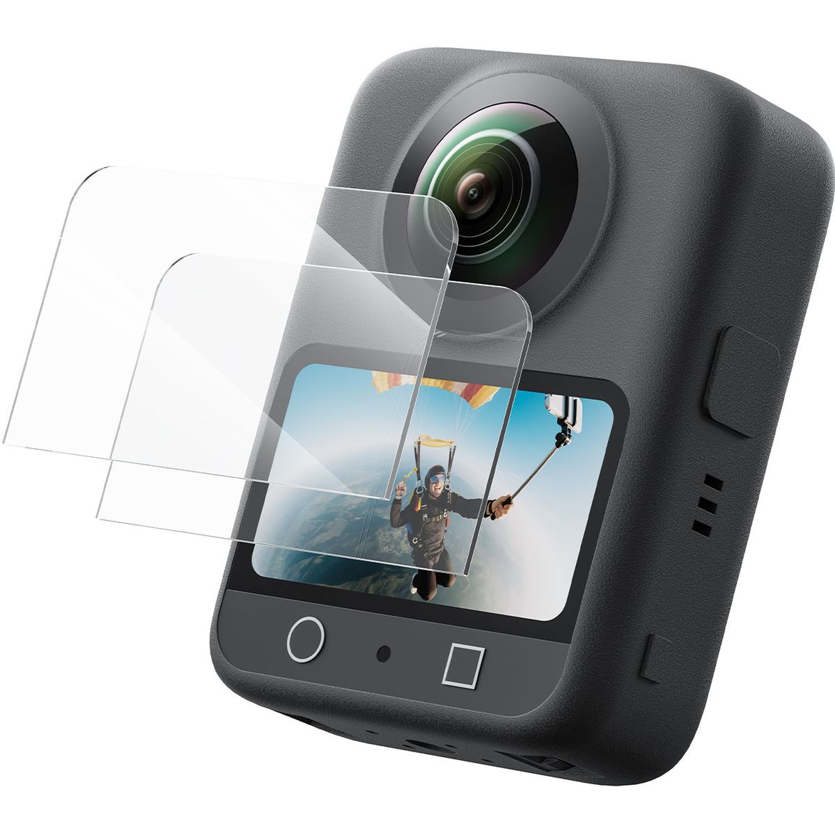 Telesin Screen Protector-Set Tempered Glas For DJI Osmo 360 - image 3 of 5