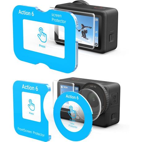 Telesin Anti-Reflectie Screen Protector DJI Osmo Action 6