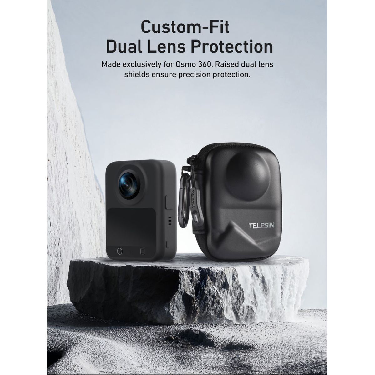 Telesin Protective Cover w/ Opening Onderkant For DJI Osmo 360 - image 5 of 5