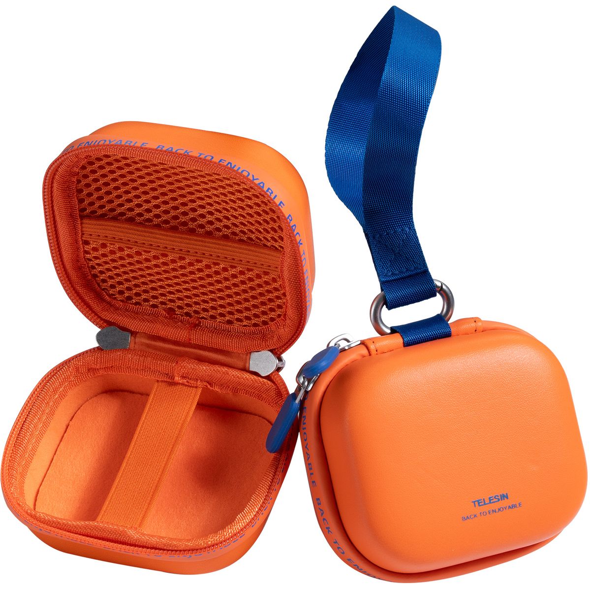 Telesin Mini Actioncam Hard Case Universal - Orange