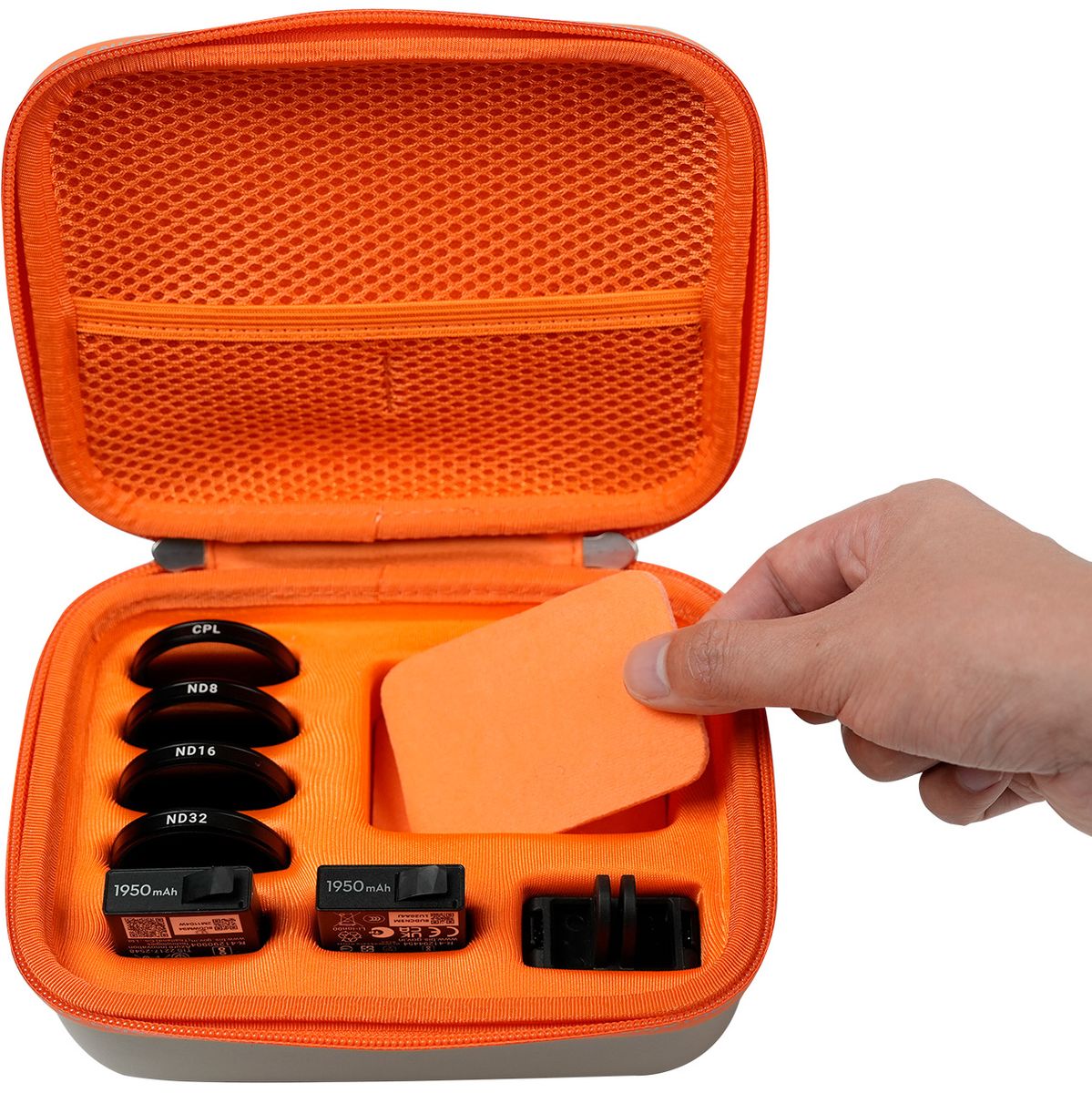 Telesin Hard Case Medium For DJI Osmo Action 6 - Grey - image 5 of 5