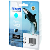 Epson T7602 Ink Cartridge Cyan High Capacity 25.9ml