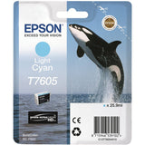Epson T7605 Ink Cartridge Cyan High Capacity Clair 25.9ml - image 4 of 4