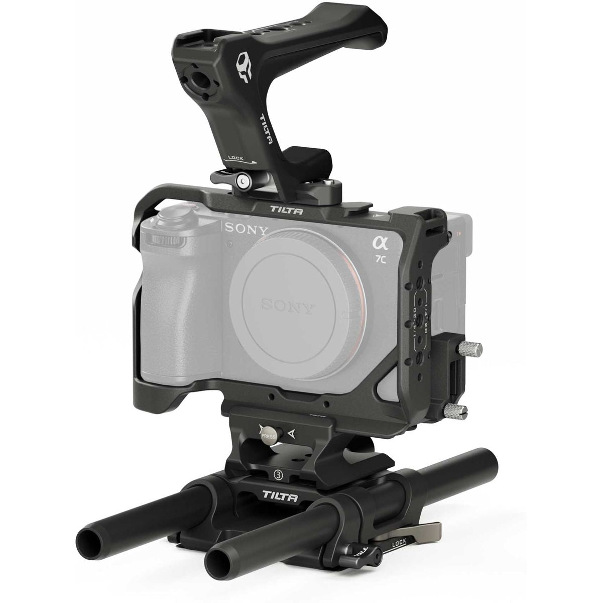 Tilta TA-T60-A-B Camera Cage For Sony A7C II / A7C R Basic Kit - Black