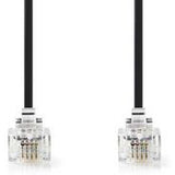 Nedis Network Cable RJ11M-RJ11M 5.0m BK - image 2 of 2