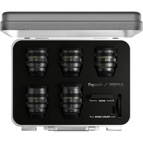 Thypoch FullFrame Cine Lens-4 Kit Simera-C 28/35/50/75mm T1.5 M-Mount