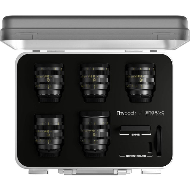 Thypoch FullFrame Cine Lens-4 Kit Simera-C 28/35/50/75mm T1.5 M-Mount