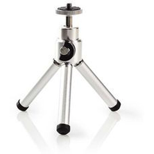 Nedis Ministatief Pan & Tilt Max 0.8 KG 13.4cm BK / Silver