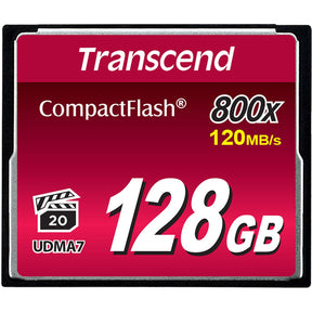 Transcend CF 128GB (800X Type I)