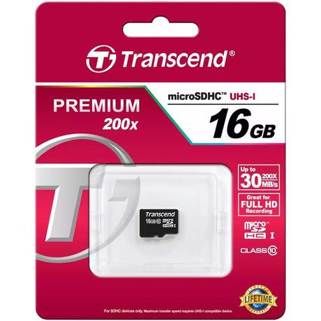 Transcend MicroSDHC 16GB 10 (No Box & Adapter) - image 2 of 2