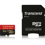Transcend MicroSDHC 16GB R90MB/s UHS-I U1 CL10 + Adapter - image 2 of 2