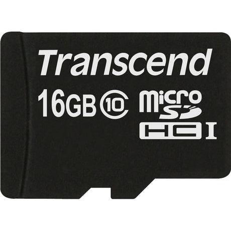 Transcend MicroSDHC 16GB R30MB/s CL10