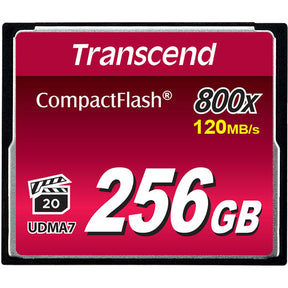 Transcend CF 256GB (800X Type I)