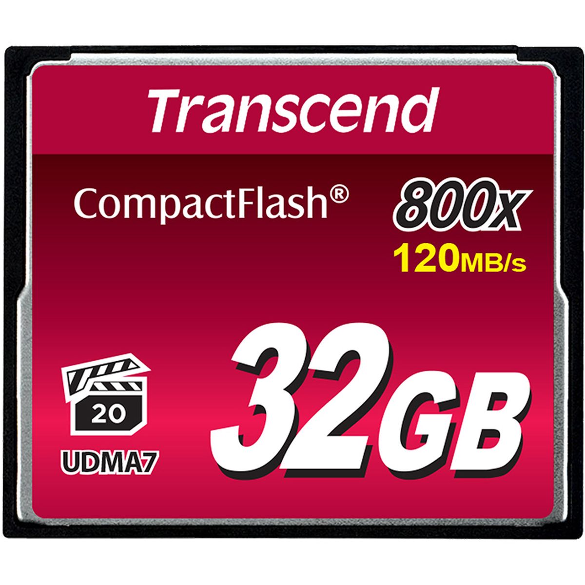 Transcend CF 32GB (800X Type I)