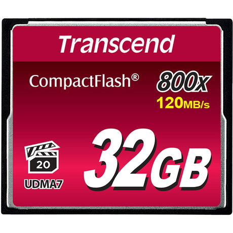 Transcend CF 32GB (800X Type I)