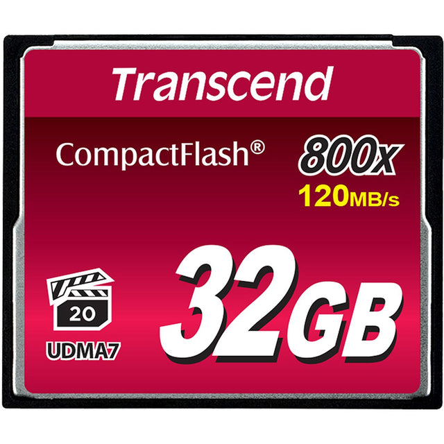 Transcend CF 32GB (800X Type I)