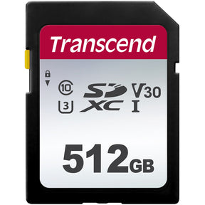Transcend SDXC 512GB R95/W45MB/s UHS-I U3 V30 CL10