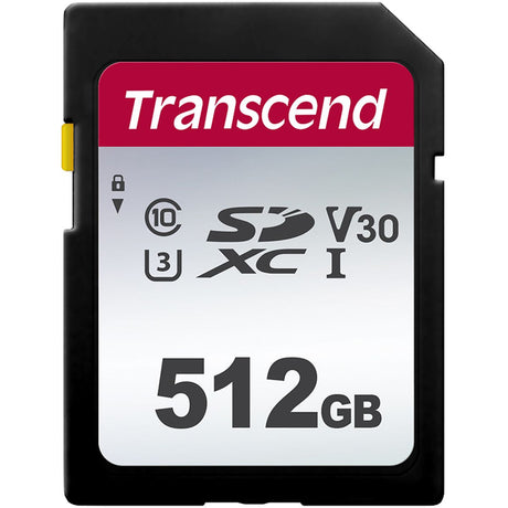 Transcend SDXC 512GB R95/W45MB/s UHS-I U3 V30 CL10