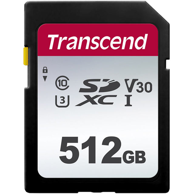 Transcend SDXC 512GB R95/W45MB/s UHS-I U3 V30 CL10