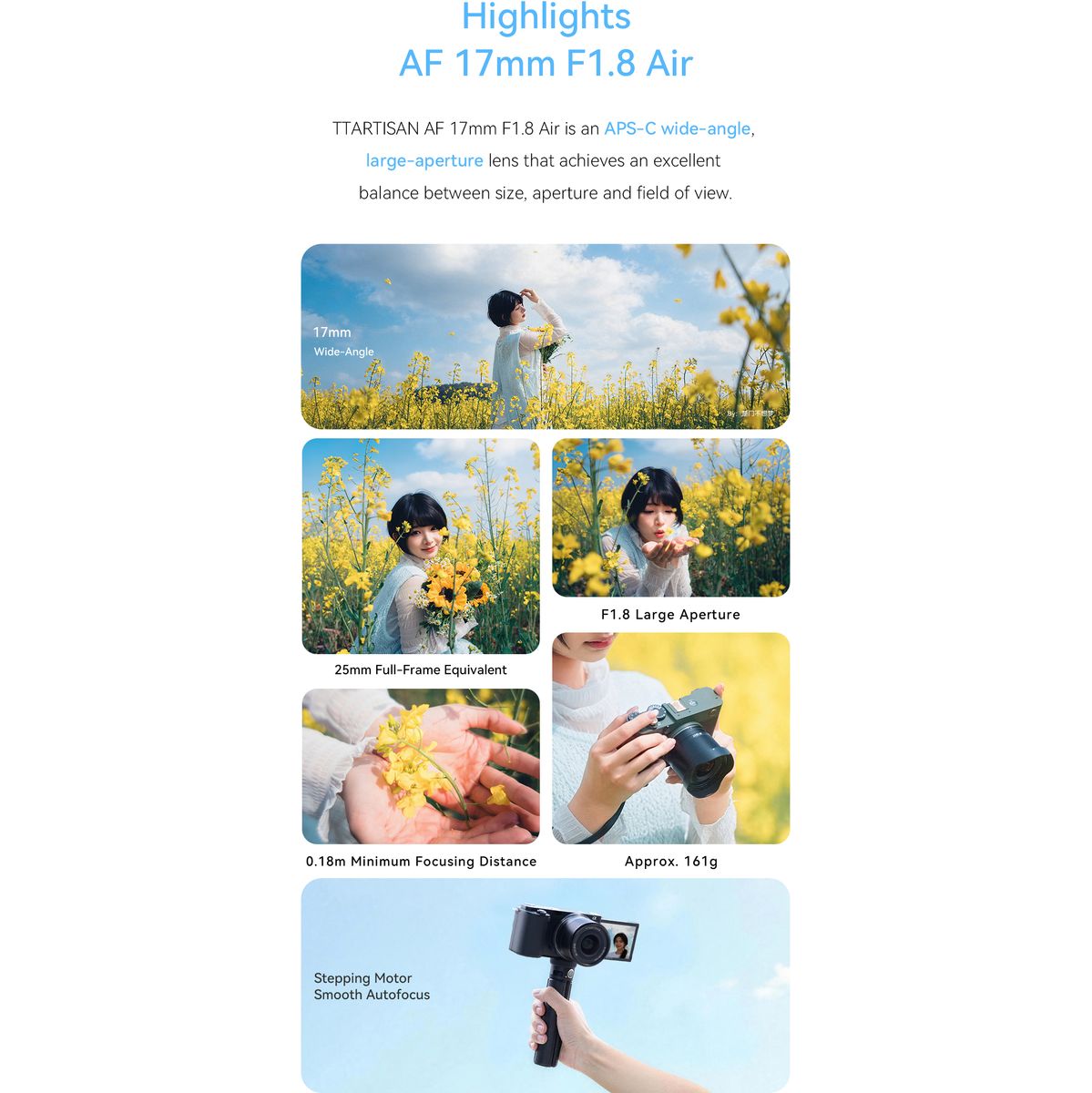 TTArtisan AF 17mm f/1.8 - APS-C - Nikon Z-Mount - Black - image 3 of 5