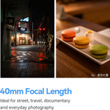 TTArtisan AF40mm f/2.0 - FullFrame - Sony E Mount - Silver - image 4 of 5